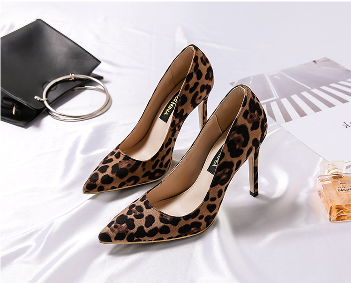 Leopard Heels